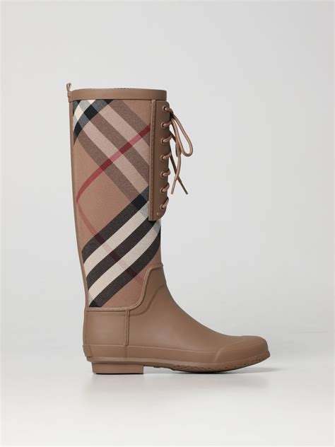 burberry earthy blush boots|burberry boots for women.